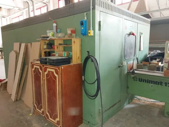 5#5191 Scorniciatrice Weinig con cabina insonorizzata Imas