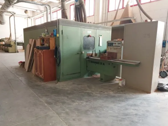 5#5191 Scorniciatrice Weinig con cabina insonorizzata Imas