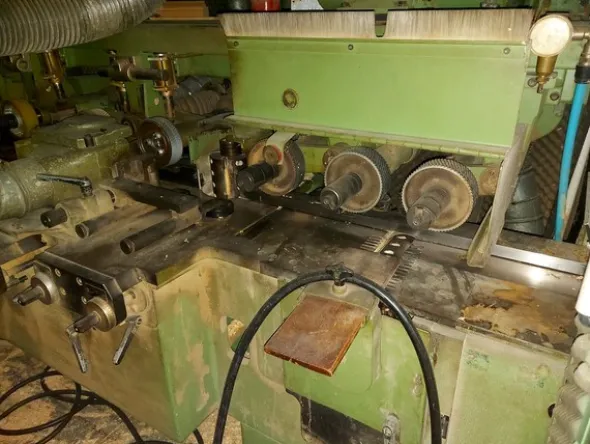5#5191 Scorniciatrice Weinig con cabina insonorizzata Imas