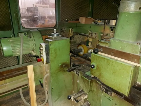 5#5191 Scorniciatrice Weinig con cabina insonorizzata Imas