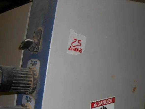 25#17571 Scorniciatrice Weining e levigatrice Tecnolegno
