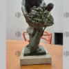 5#9885 Scultura in bronzo