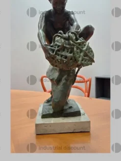 5#9885 Scultura in bronzo