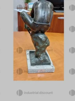 5#9885 Scultura in bronzo