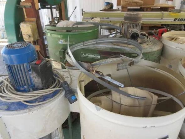 1#6017 Sega a nastro Centauro e attrezzature lavorazione legno