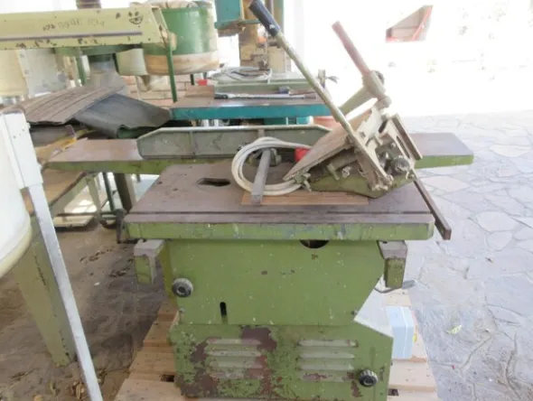 1#6017 Sega a nastro Centauro e attrezzature lavorazione legno
