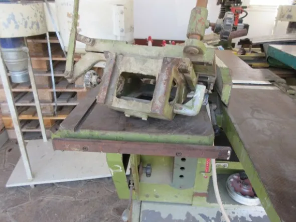 1#6017 Sega a nastro Centauro e attrezzature lavorazione legno