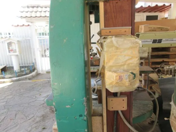 1#6017 Sega a nastro Centauro e attrezzature lavorazione legno