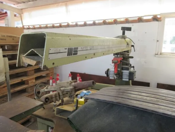 1#6017 Sega a nastro Centauro e attrezzature lavorazione legno
