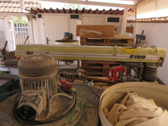 1#6017 Sega a nastro Centauro e attrezzature lavorazione legno