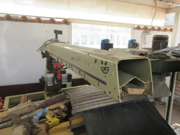 1#6017 Sega a nastro Centauro e attrezzature lavorazione legno