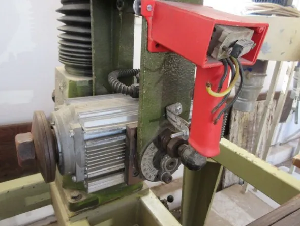 1#6017 Sega a nastro Centauro e attrezzature lavorazione legno