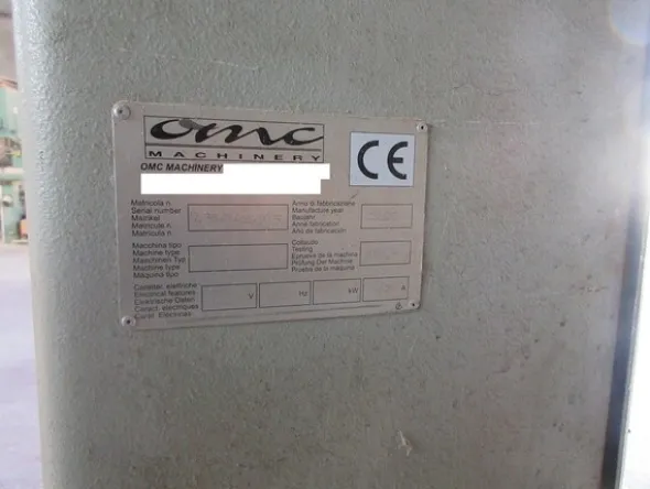 3#5855 Sega a nastro Centauro e calibratrice Scm