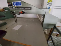155#6059 Sega a nastro per tessuto Kuris e pressa adesivatrice