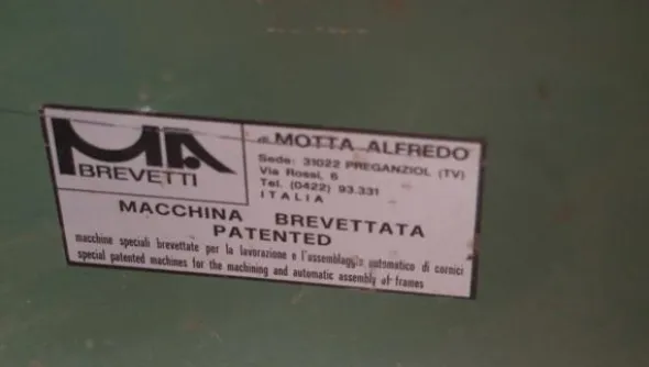 9#3629 Sega doppia lama MA Brevetti