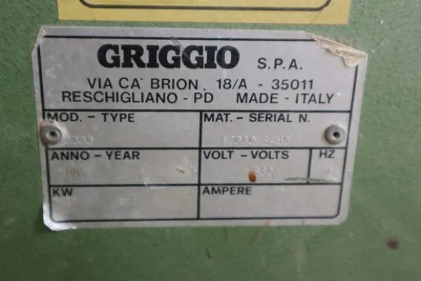 11#6340 Sega multilame Gabbiani e bedanatrice CNC Masterwod