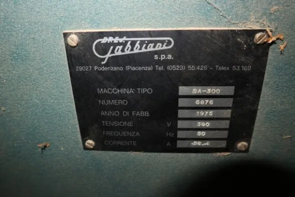 11#6340 Sega multilame Gabbiani e bedanatrice CNC Masterwod