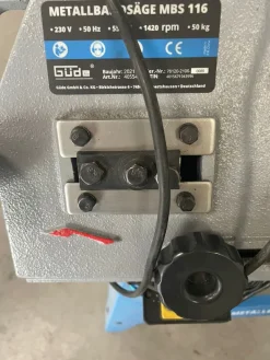 Segatrice a Nastro per Metallo Güde MBS 116