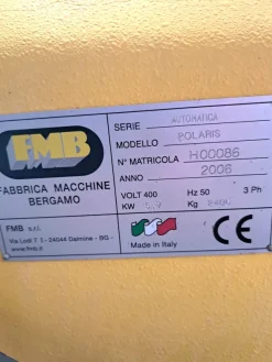 Segatrice automatica FMB Polaris usata