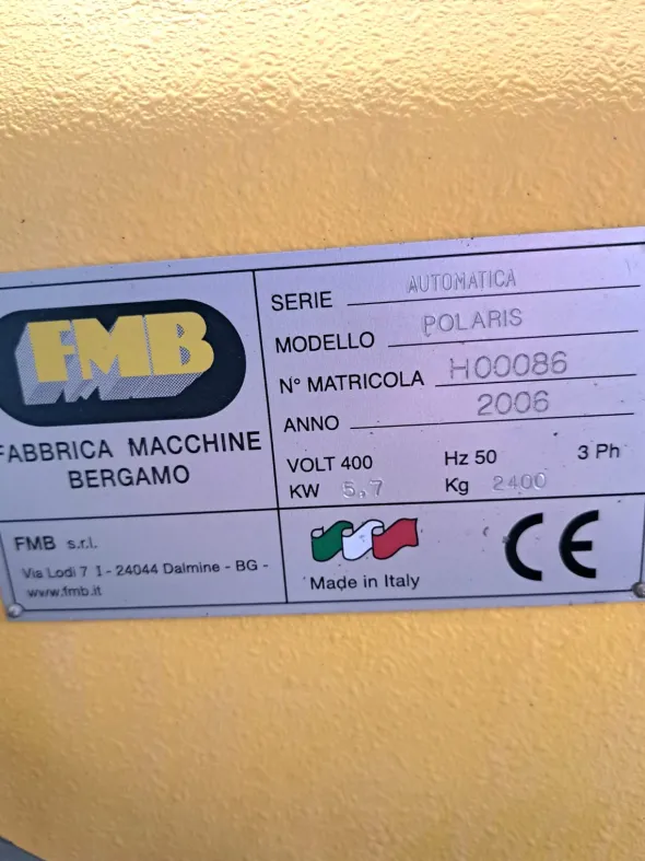 Segatrice automatica FMB Polaris usata