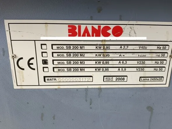 13#7737 Segatrice Bianco