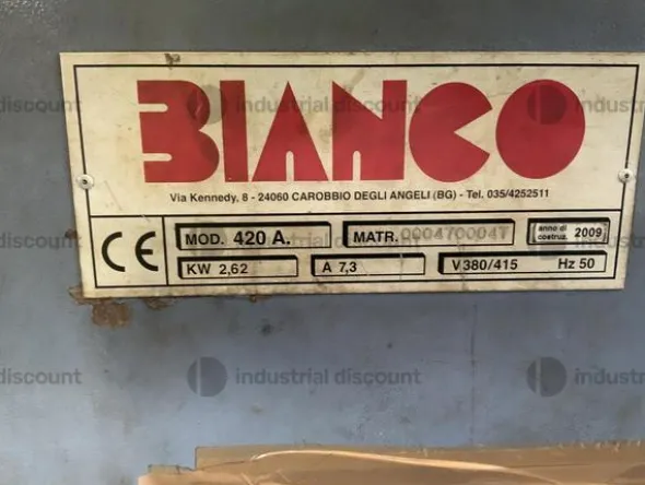 23#8851 Seghe a nastro Bianco