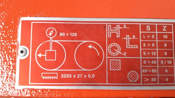 SEGHETTO A NASTRO RAIM 360 MODELLO ATS4 AUTOMATICO
