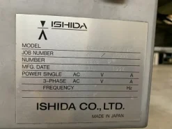 16#6825 Selezionatrice ponderale Ishida