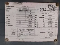 11#8548 Semirimorchio CCFC