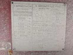 1#8039 Semirimorchio con cassone ribaltabile trilaterale Bartoletti