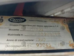 6#9463 Semirimorchio frigo Bartoletti F111ET/T-1