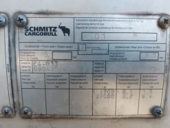 4#8301 Semirimorchio Schmitz Cargobull
