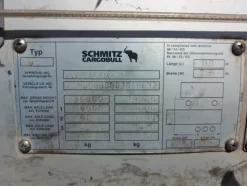 5#8301 Semirimorchio Schmitz Cargobull