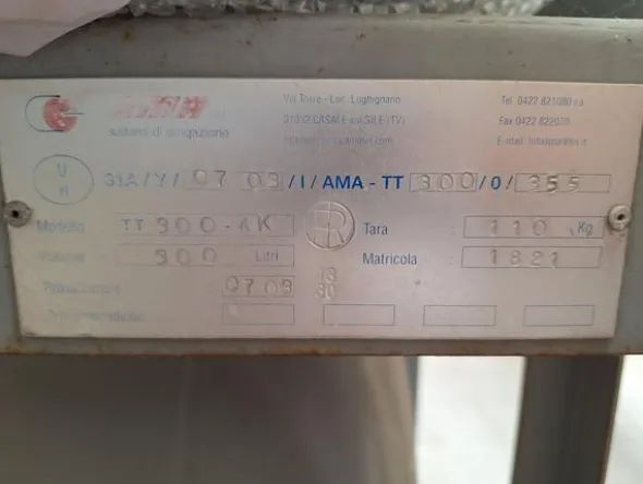 6#8760 Serbatoio AMA