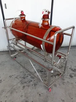 SERBATOIO CARRELLATO VETRO 190LT (COD. MF-PR-SER-218)