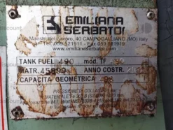 32#8878 Serbatoio e cassoni portarifiuti