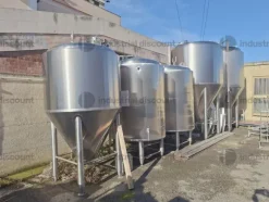 1#9860 Serbatoio in acciaio inox per lavorazione della birra