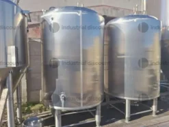 2#9860 Serbatoio in acciaio inox per lavorazione della birra