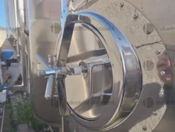 2#9860 Serbatoio in acciaio inox per lavorazione della birra