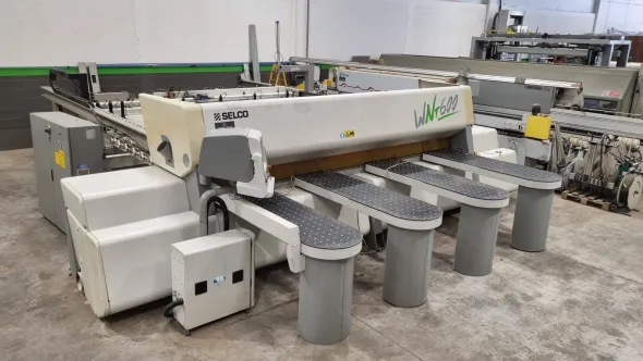 Sezionatrice con tavola elevatrice Biesse WNT 600
