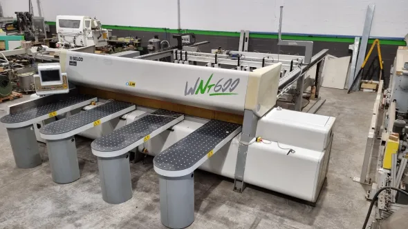 Sezionatrice con tavola elevatrice Biesse WNT 600