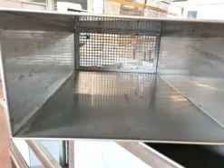 sgocciolatoio inox con 12 cesti usato