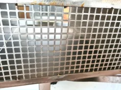 sgocciolatoio inox con 12 cesti usato