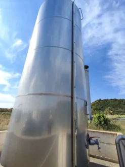 SILOS IN ACCIAIO INOX 30 m³ – METALPUGLIA (Anno 2011)