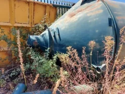 1#6134 Silos smontatoe materiale ferroso
