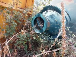 1#6134 Silos smontatoe materiale ferroso