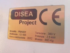 1#8032 Sistema automatico Disea Project PBA001