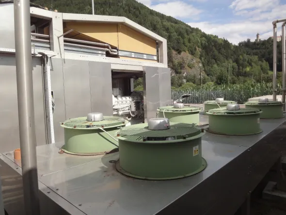 Sistema di cogenerazione energia elettrica