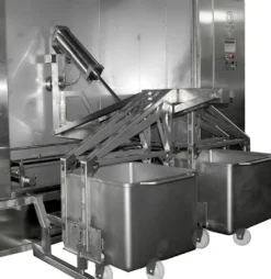 sistema di lavaggio industriale a cabina VELOX