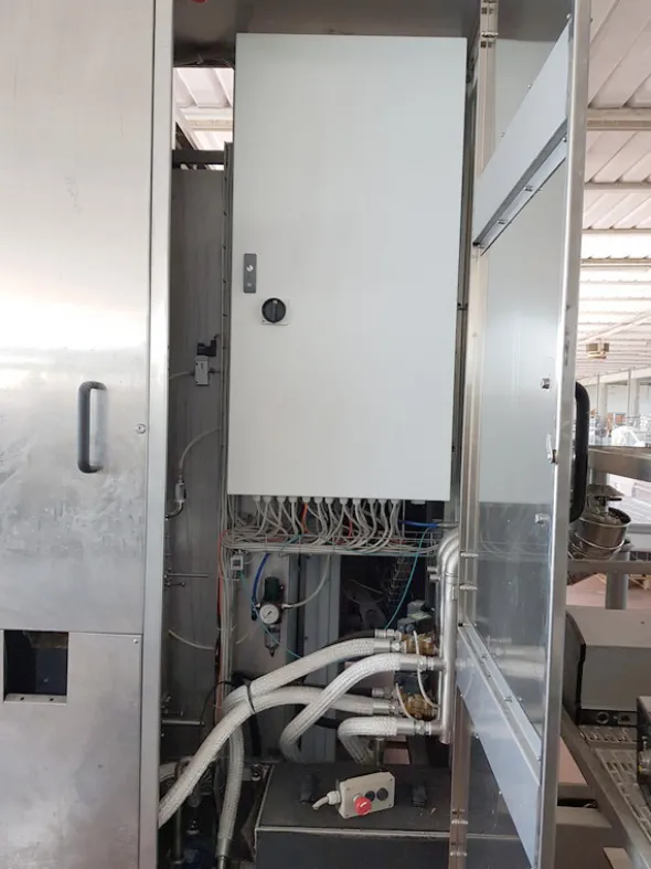sistema di lavaggio industriale a cabina VELOX